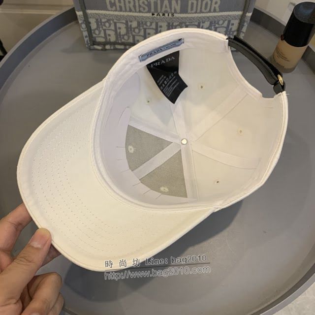 Prada男女同款帽子 普拉達三角標棒球帽鴨舌帽  mm1691